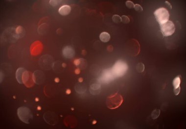 parlayan parlak bokeh toz parıltıları