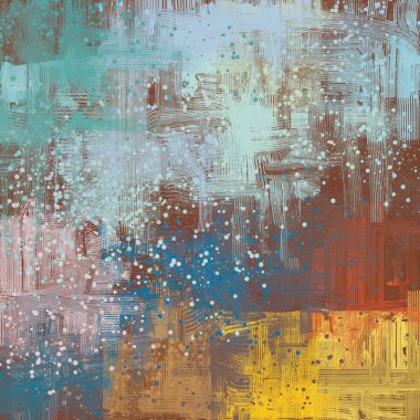 Farklı renk kalıplarına sahip soyut grunge arkaplanı