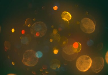 kopya alanı ile bokeh ışıkları dijital arka plan