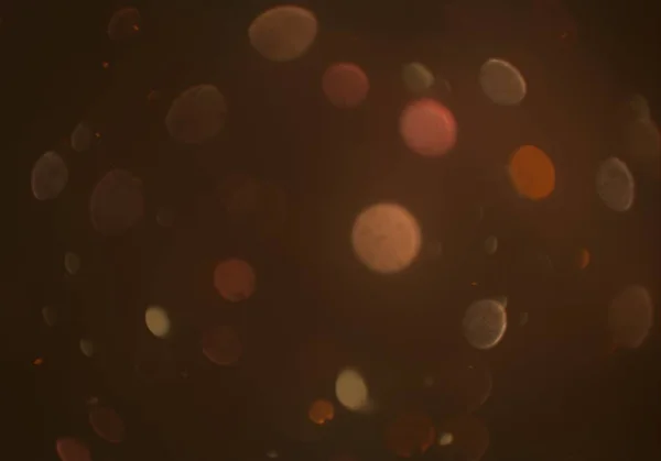 Glowing Shiny Bokeh Dust — Stock Photo, Image