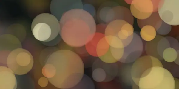 Fundo Abstrato Com Luzes Bokeh — Fotografia de Stock