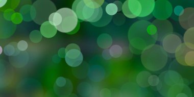 Bokeh çevreleri ile yapılan soyut sanatsal arka plan
