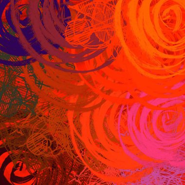 farklı renk desenleri ile soyut duvar kağıdı