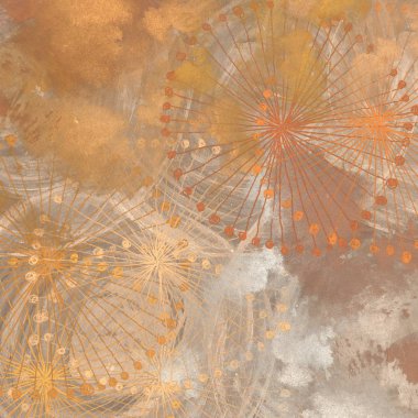 farklı renk desenleri ile soyut duvar kağıdı