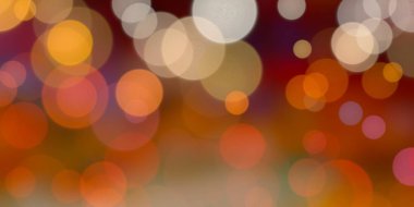 Bokeh ile soyut arkaplan