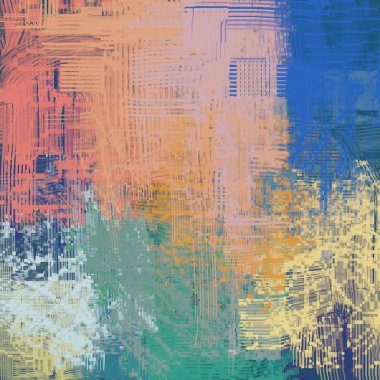 Farklı renk kalıplarına sahip soyut grunge arkaplanı