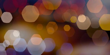 Bokeh ile soyut arkaplan