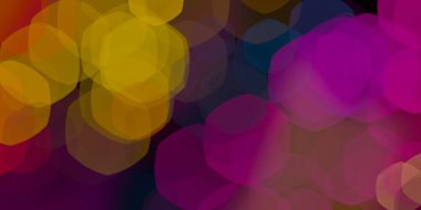 Bokeh ile soyut arkaplan