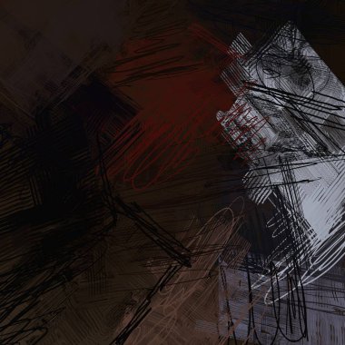 Farklı renk kalıplarına sahip soyut grunge arkaplanı