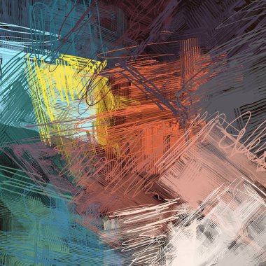 Farklı renk kalıplarına sahip soyut grunge arkaplanı