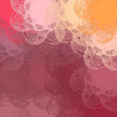 Kopya alanı ile soyut grunge desenli arkaplan