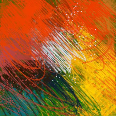 Farklı renk kalıplarına sahip soyut grunge arkaplanı 