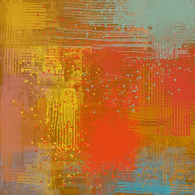 Farklı renk kalıplarına sahip soyut grunge arkaplanı 