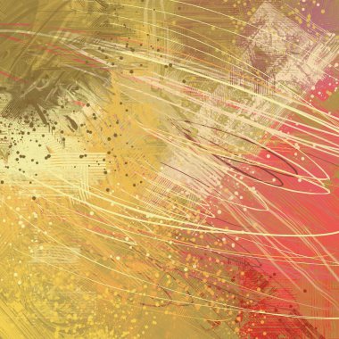 Farklı renk kalıplarına sahip soyut grunge arkaplanı