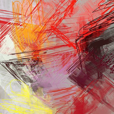 Farklı renk kalıplarına sahip soyut grunge arkaplanı 