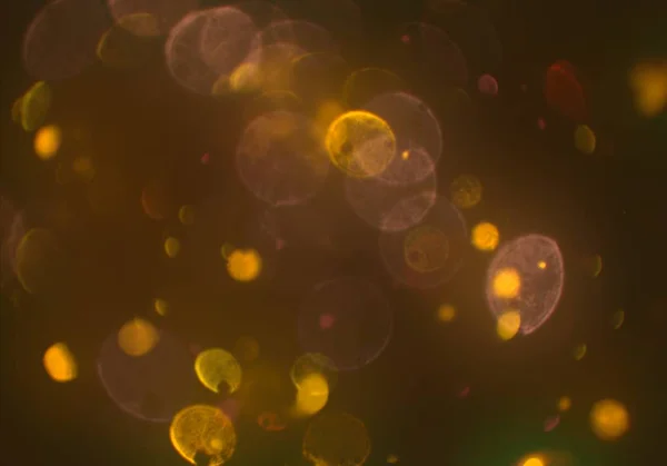 Abstract Gloeiende Glanzende Bokeh Dust Glitters Achtergrond — Stockfoto