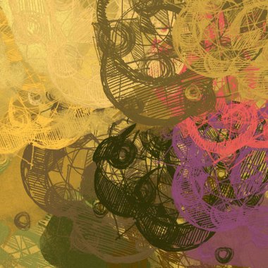 Kopya alanı ile soyut grunge desenli arkaplan