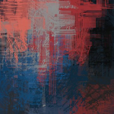 Farklı renk kalıplarına sahip soyut grunge arkaplanı