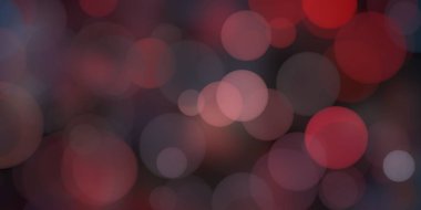 renkli kırmızı bokeh arka plan