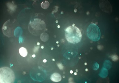 kopya alanı ile bokeh ışıkları dijital arka plan