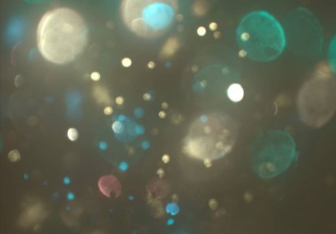 kopya alanı ile bokeh ışıkları dijital arka plan