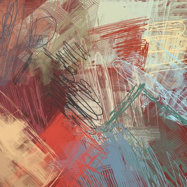 Farklı renk kalıplarına sahip soyut grunge arkaplanı