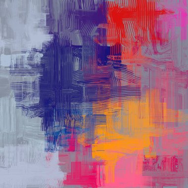 Farklı renk kalıplarına sahip soyut grunge arkaplanı