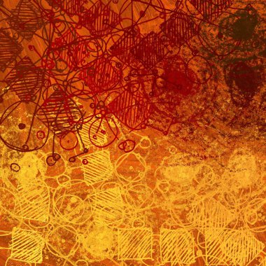 farklı renk desenleri ile soyut duvar kağıdı