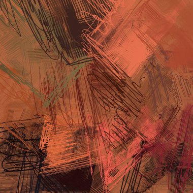 Farklı renk kalıplarına sahip soyut grunge arkaplanı