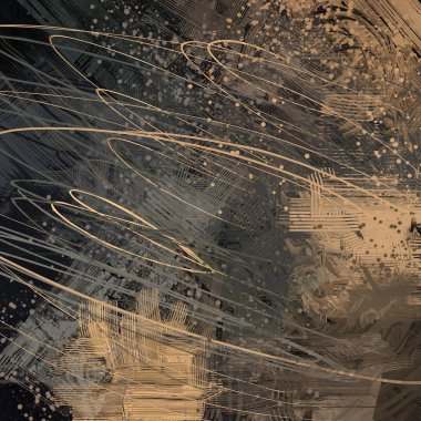 Farklı renk kalıplarına sahip soyut grunge arkaplanı