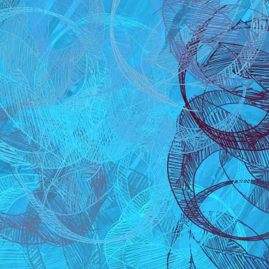 Kopya alanı ile soyut grunge desenli arkaplan