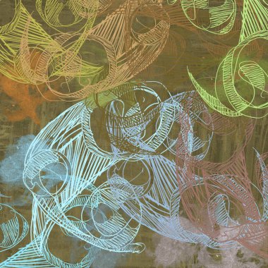 metin için alanı olan grunge arkaplanı