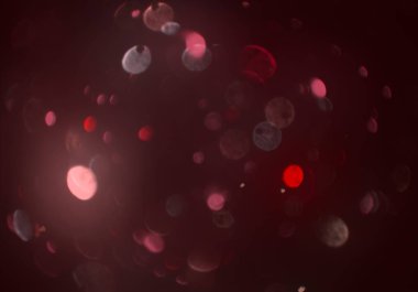 bokeh abstact arka plan ile galaksi