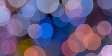 Bokeh ile soyut arkaplan