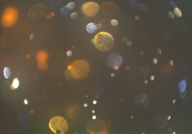 kopya alanı ile bokeh ışıkları dijital arka plan