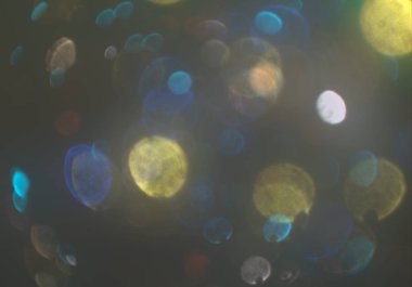 bokeh abstact arka plan ile galaksi