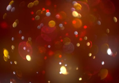 bokeh abstact arka plan ile galaksi