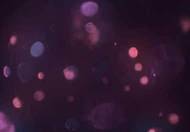 bokeh abstact arka plan ile galaksi