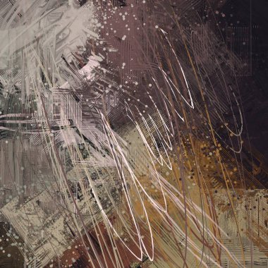 Farklı renk kalıplarına sahip soyut grunge arkaplanı