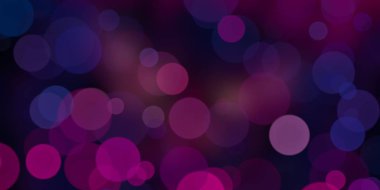 Bokeh çevreleri ile yapılan soyut sanatsal arka plan