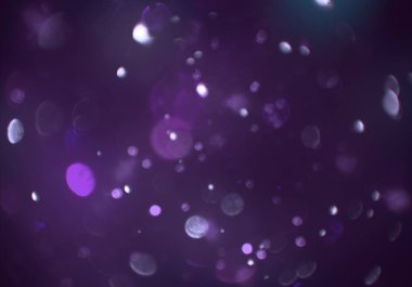 bokeh abstact arka plan ile galaksi