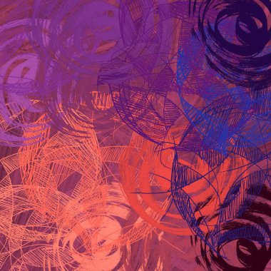 Kopya alanı ile soyut grunge desenli arkaplan