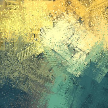 Farklı renk kalıplarına sahip soyut grunge arkaplanı