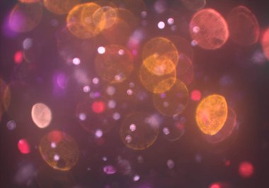 Bokeh ile soyut arkaplan