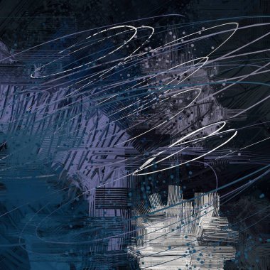 Farklı renk kalıplarına sahip soyut grunge arkaplanı 