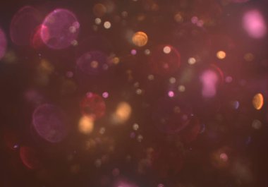 bokeh abstact arka plan ile galaksi