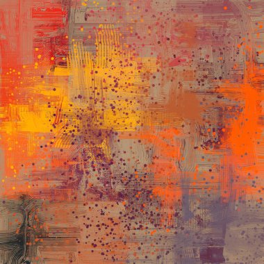 Farklı renk kalıplarına sahip soyut grunge arkaplanı 