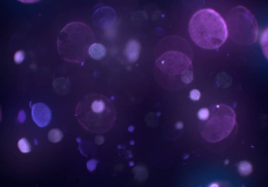 bokeh abstact arka plan ile galaksi