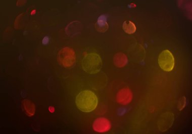 bokeh abstact arka plan ile galaksi