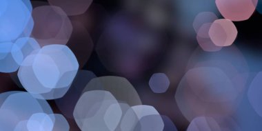 Bokeh ile soyut arkaplan